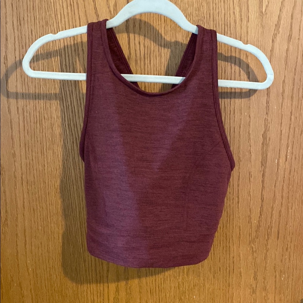 JoyLab Maroon Sleeveless Top